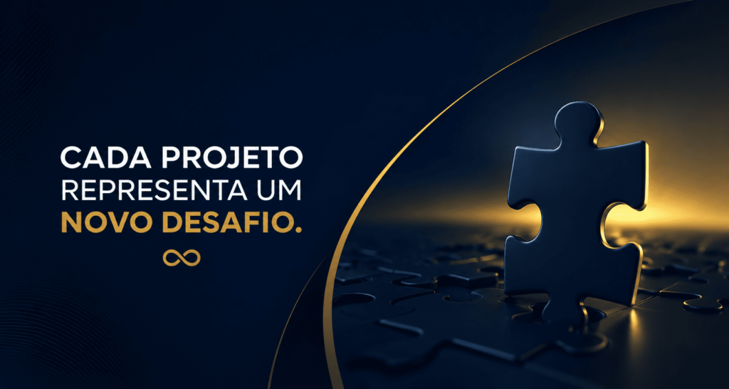 Peça de quebra-cabeça simbolizando desafios, inovação e soluções personalizadas desenvolvidas pelo GO EMPRENET para empresas, empreendedores e profissionais.