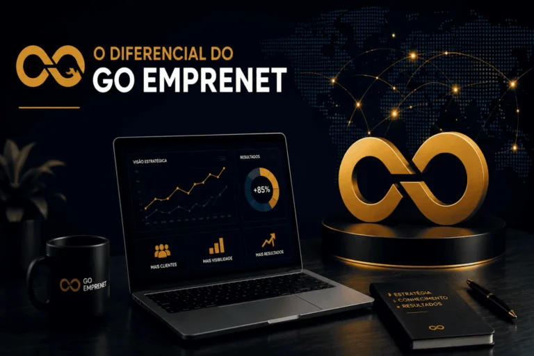Banner institucional da GO EMPRENET destacando seus diferenciais em planejamento, tecnologia, inovação e estratégias para impulsionar empresas, fortalecer a presença online e gerar melhores resultados na internet.