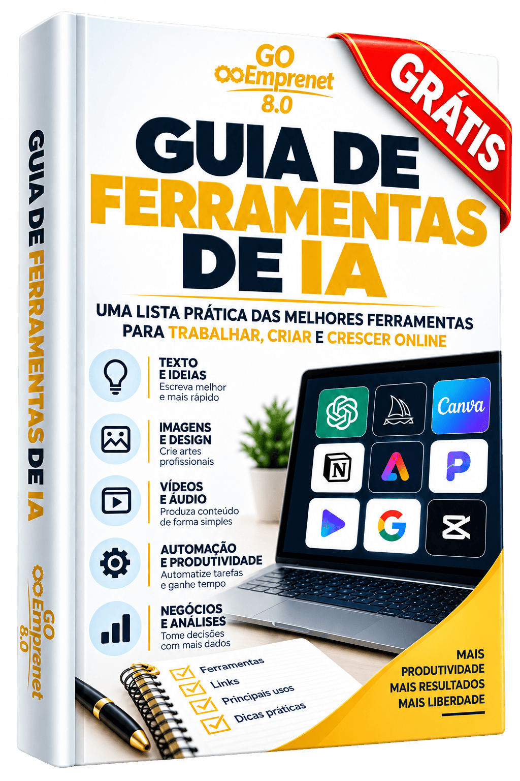 Bônus Guia de Ferramentas de IA - GO EMPRENET